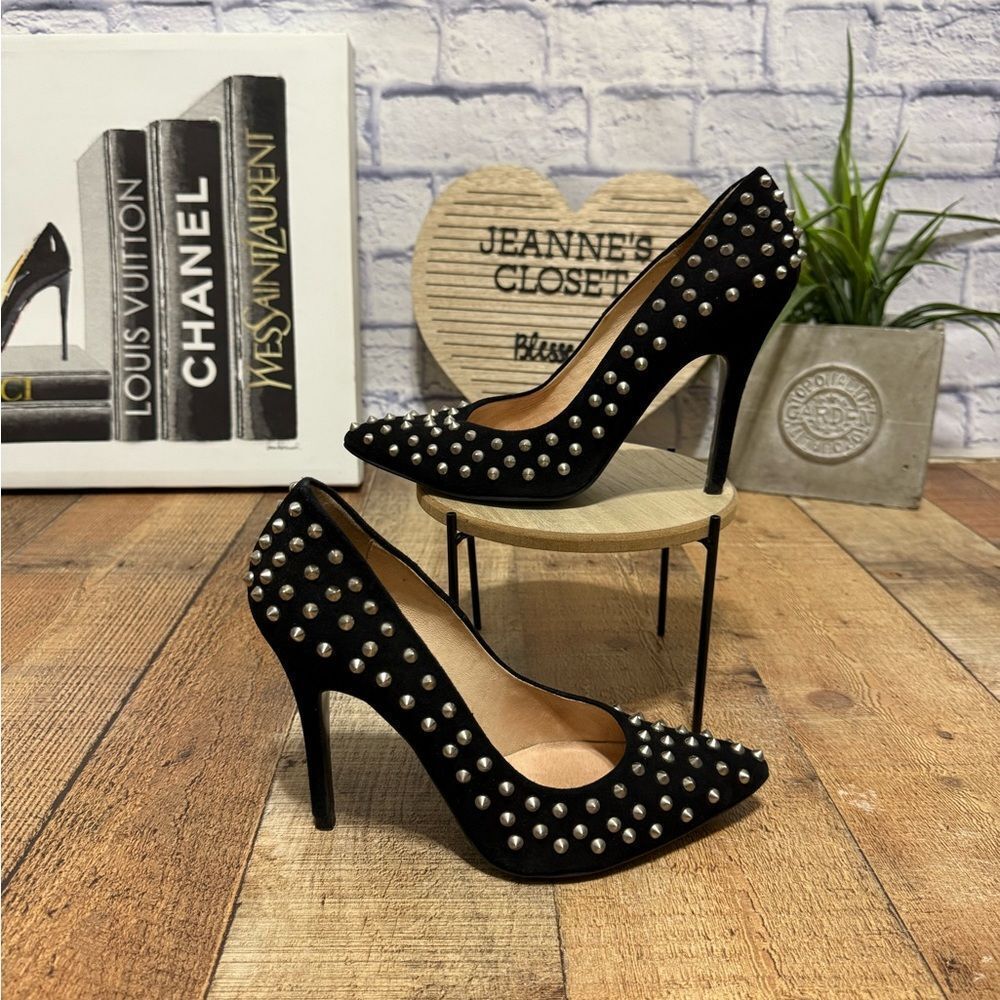 Steven By Steve Madden Black Superstud Studded St… - image 2